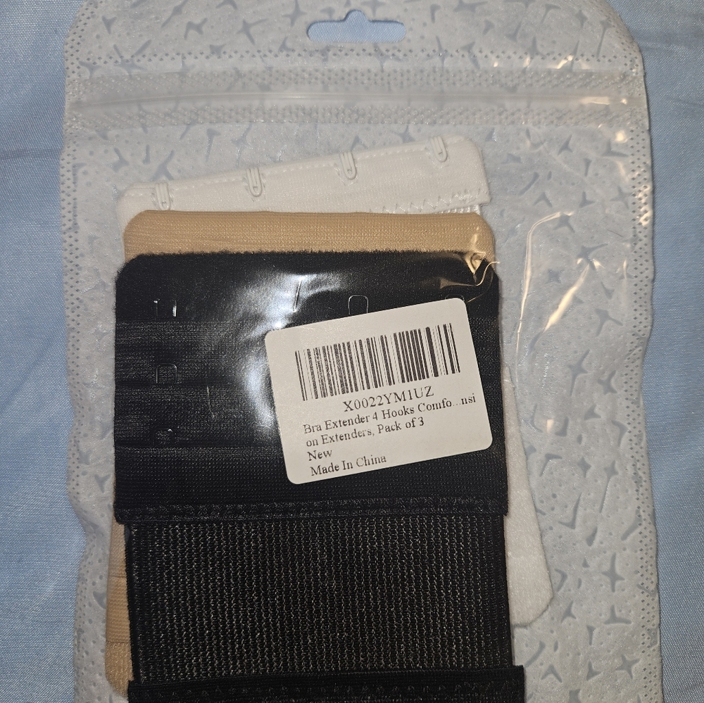 BOGO Free: NWOT 3pk bra extenders (4 hook)